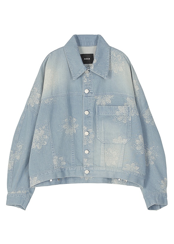 ZUCCa / FLOWER JQ DENIM / �u���]��