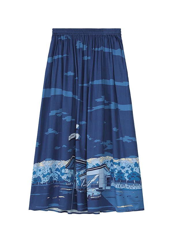 ZUCCa / ROADSIDE PRINT / �X�J�[�g