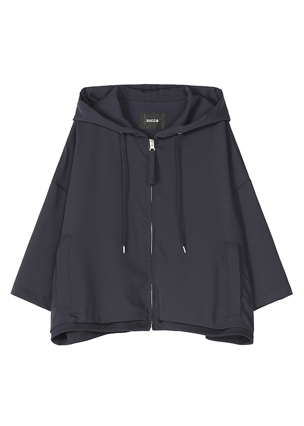 ZUCCa / PE DOBBY CLOTH / ブルゾン(M navy(13)): ZUCCa| A-net ONLINE