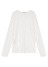 ZUCCa / S SHEER RIB KNIT / �J�b�g�\�[
