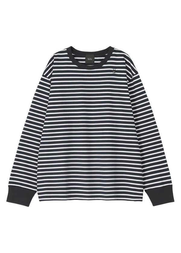 NYA- / BASIC STRIPED T / �����O�X���[�uT�V���c