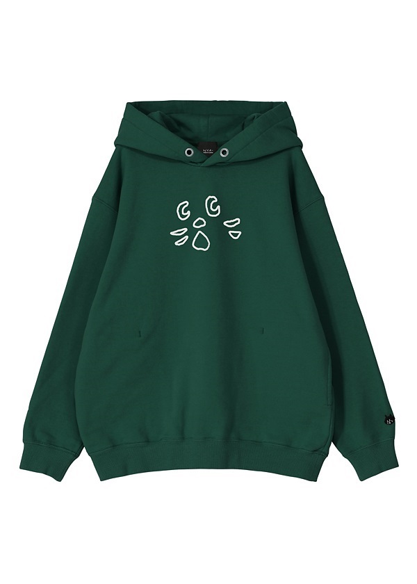 NYA- / PO CLOSE UP HOODIE / �t�[�f�B�[