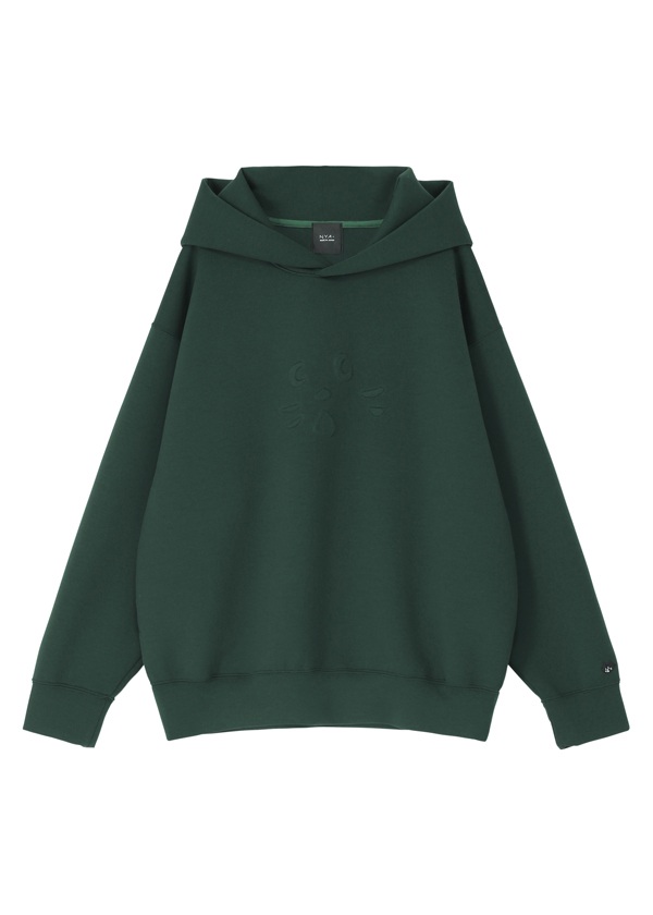 NYA- / CLOSE UP EMBOSS HOODIE / �t�[�f�B�[