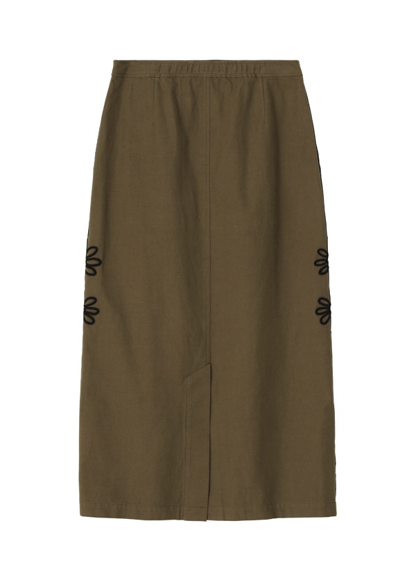 ZUCCa / P CORD EMBROIDERY BOTTOM / �X�J�[�g