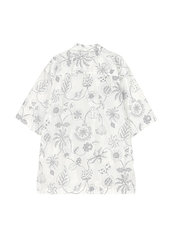 <��s�\��> ZUCCa / DRAWING FLOWER PRINT / �V���c