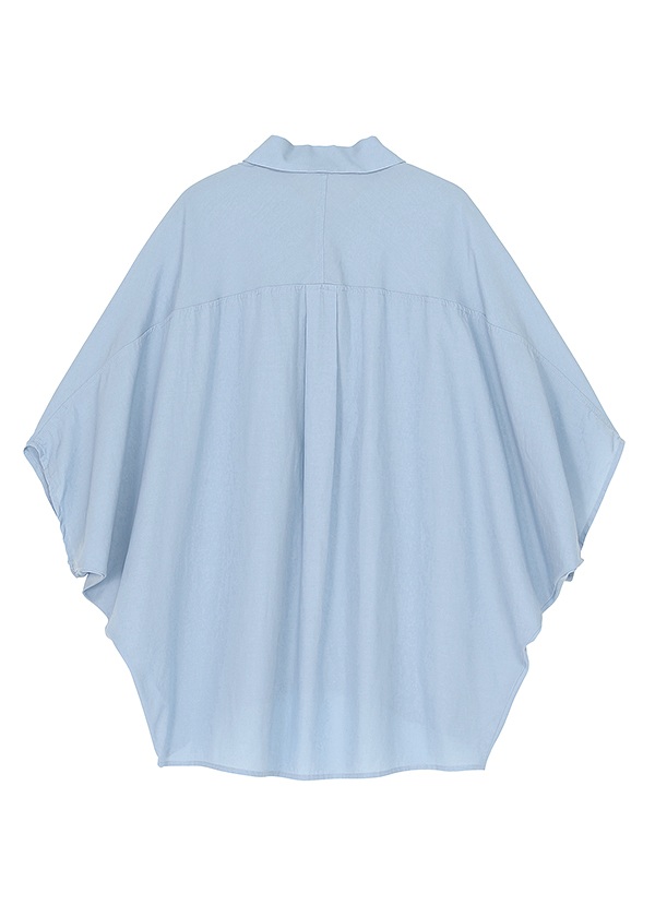 ZUCCa / DRAPE BROAD CLOTH SHIRT / �V���c