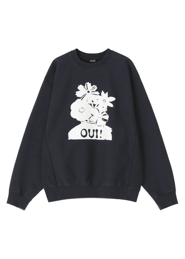 ZUCCa / S HUIT PETALES SWEATSHIRT / �X�E�F�b�g