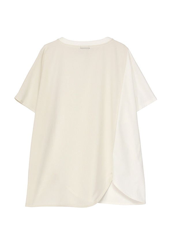 ZUCCa / S DRAPE DOCKING JERSEY / �J�b�g�\�[