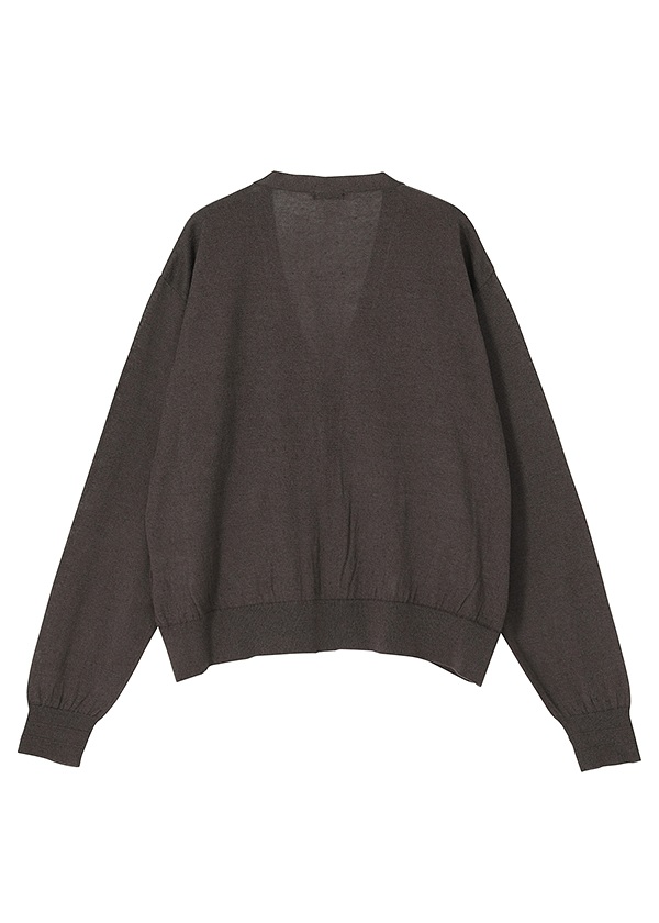 <��s�\��> ZUCCa / LINEN COTTON KNIT / �J�[�f�B�K��