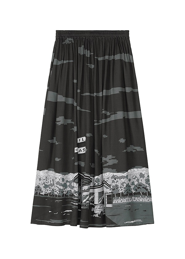 ZUCCa / ROADSIDE PRINT / �X�J�[�g