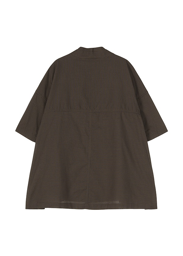 ZUCCa / COTTON SILK GINGHAM CHECK / �V���c