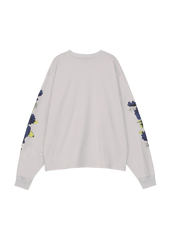 <��s�\��> ZUCCa / FLOWER SLEEVE T / �g�b�v�X
