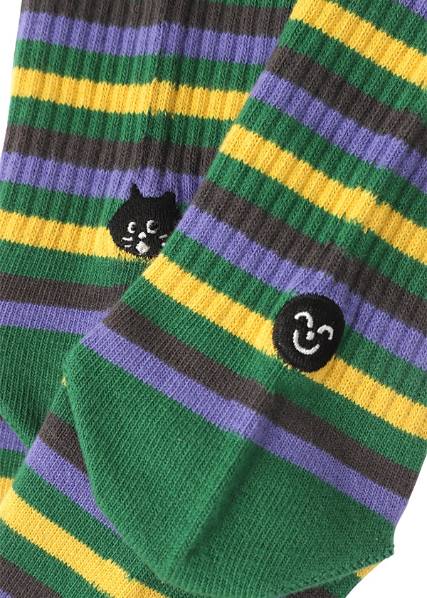 NYA- / STRIPED SOCKS / �\�b�N�X