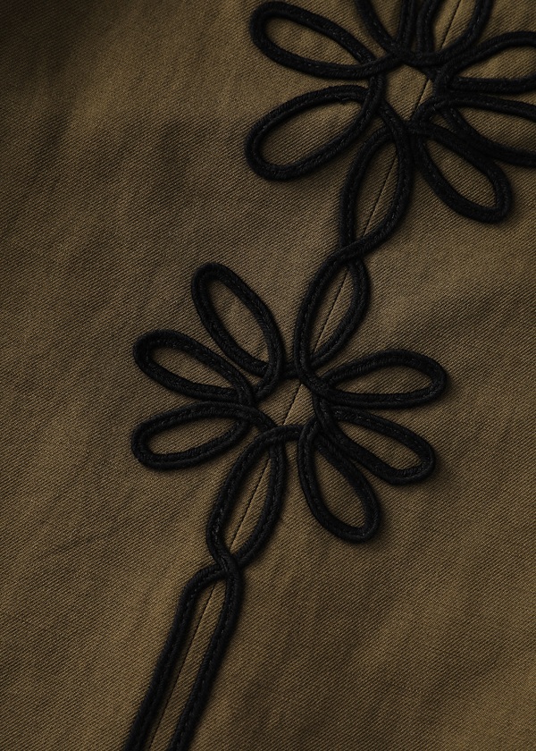 ZUCCa / P CORD EMBROIDERY BOTTOM / �X�J�[�g