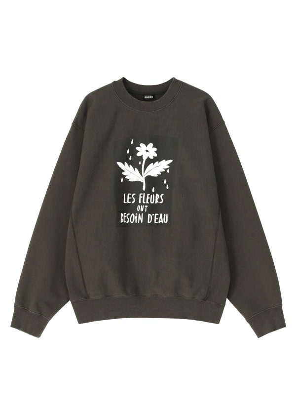 ZUCCa / S HUIT PETALES SWEATSHIRT / �X�E�F�b�g