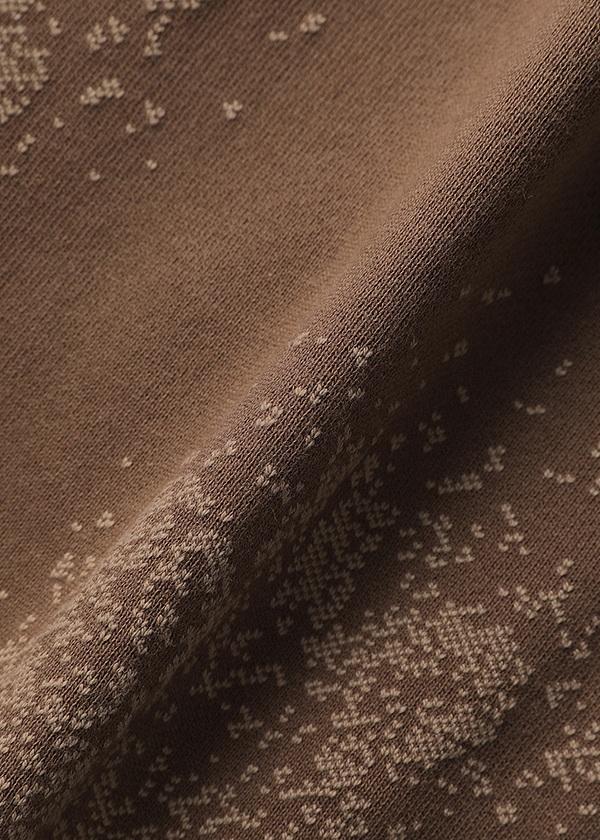 ZUCCa / FLOWER JACQUARD SWEATSHIRT / �p���c