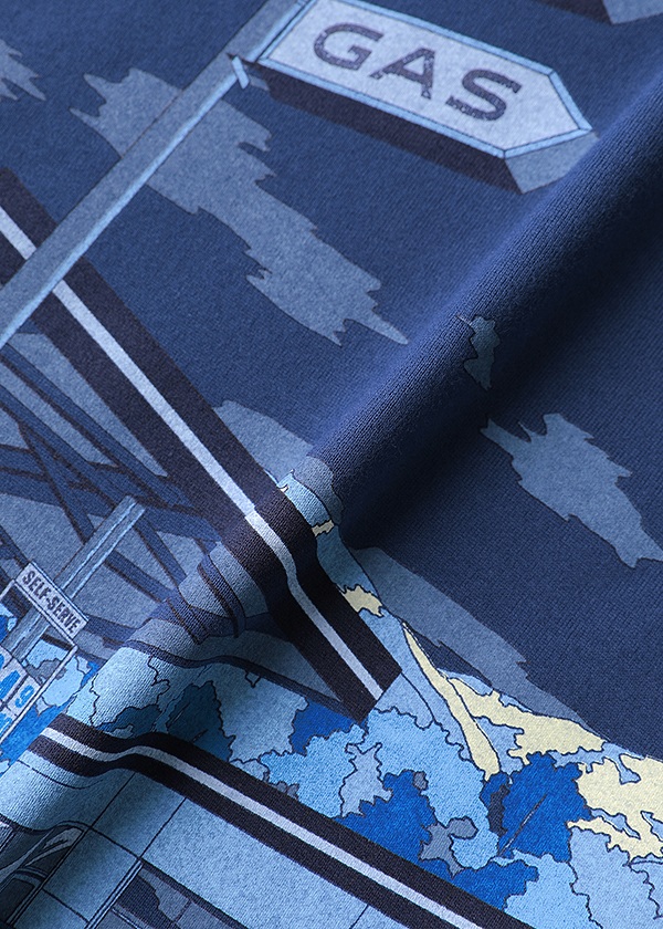 ZUCCa / ROADSIDE PRINT T / T�V���c
