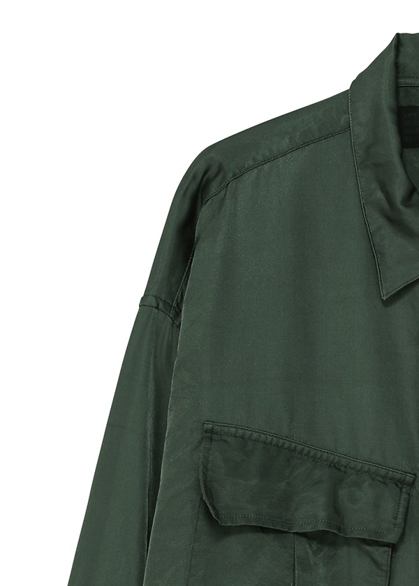 ZUCCa / S キュプラサテン / シャツ(M green(10)): SALE| A-net ONLINE 
