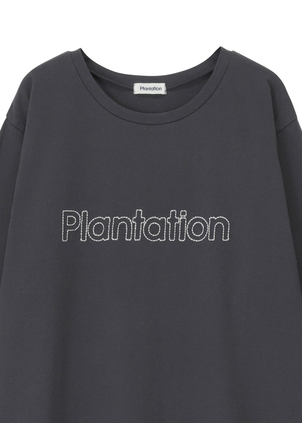 Plantation / S (B)ロゴステッチ-T / カットソー