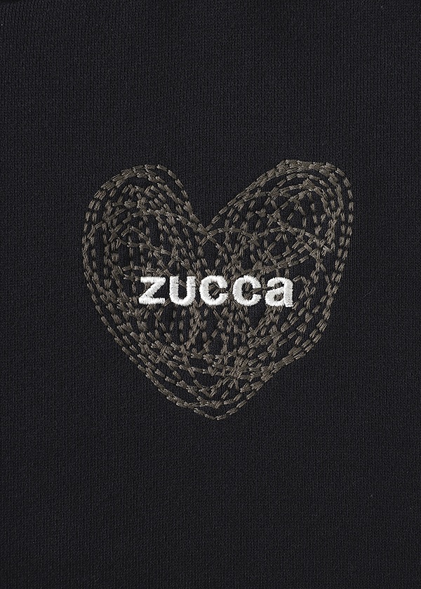 ZUCCa / HEART LOGO SWEATSHIRT / �t�[�f�B�[