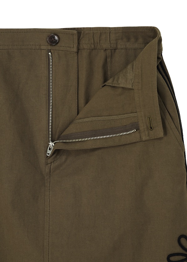 ZUCCa / P CORD EMBROIDERY BOTTOM / �X�J�[�g