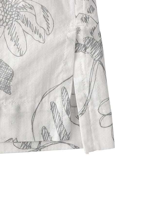 ZUCCa / S DRAWING FLOWER PRINT / �V���c