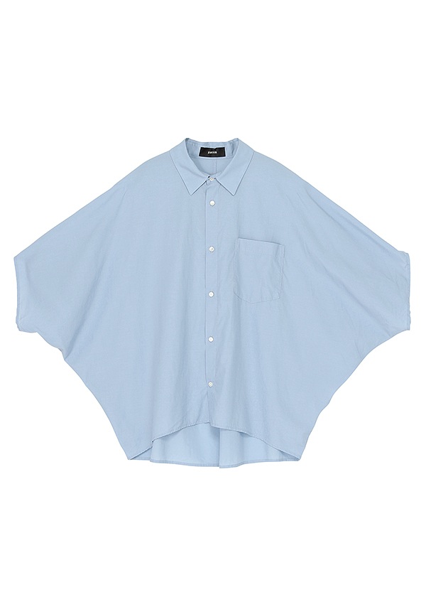 ZUCCa / DRAPE BROAD CLOTH SHIRT / �V���c