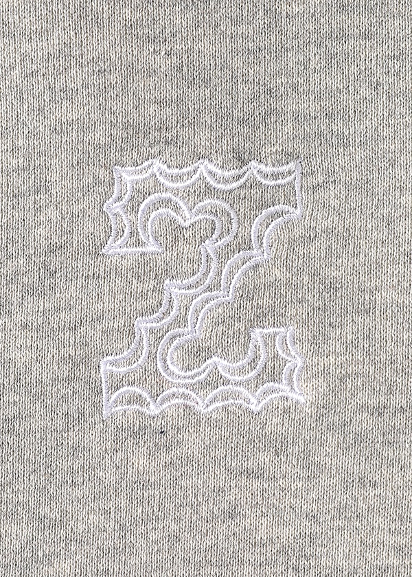 ZUCCa / S INITIAL SWEATSHIRT / �t�[�f�B�[