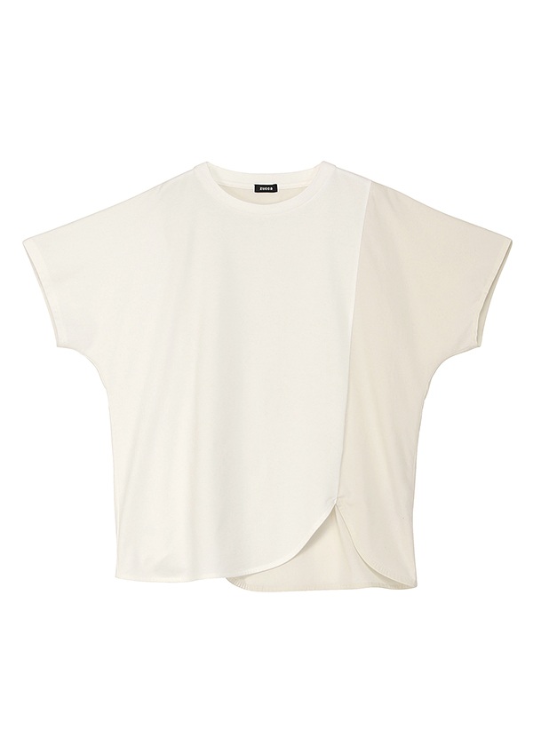 ZUCCa / S DRAPE DOCKING JERSEY / �J�b�g�\�[