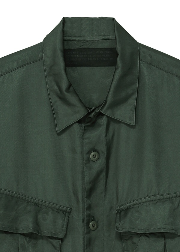 ZUCCa / S キュプラサテン / シャツ(M green(10)): SALE| A-net ONLINE 
