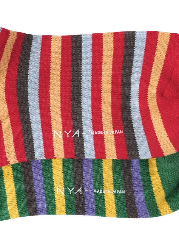 NYA- / STRIPED SOCKS / �\�b�N�X