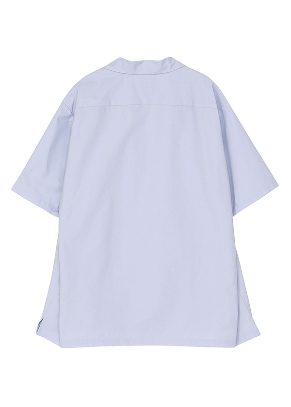 NYA- / OPEN COLLAR SHIRT / �n�[�t�X���[�u�V���c