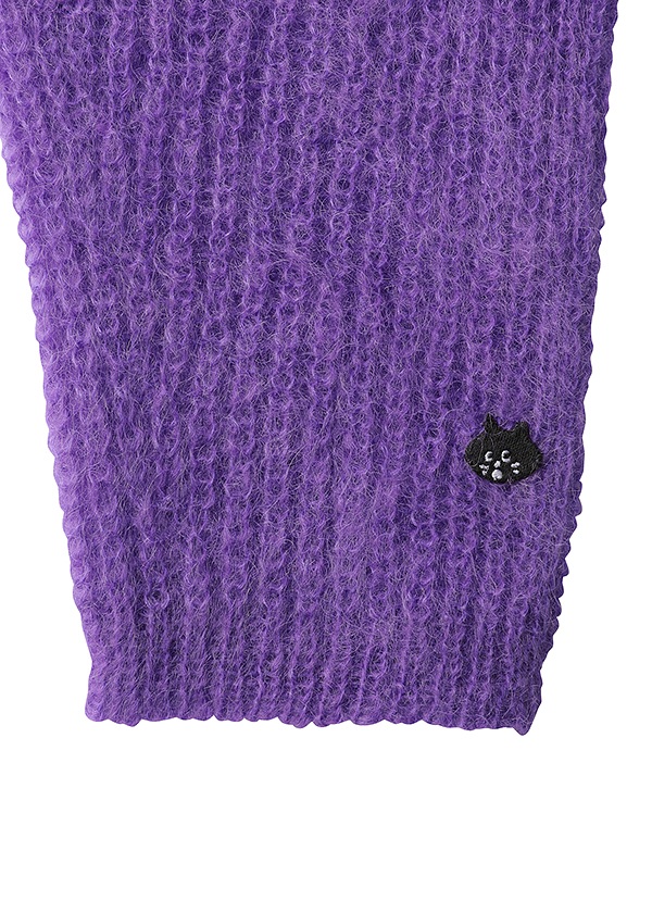 NYA- / COLOR BLOCK KNIT / �j�b�g�v���I�[�o�[