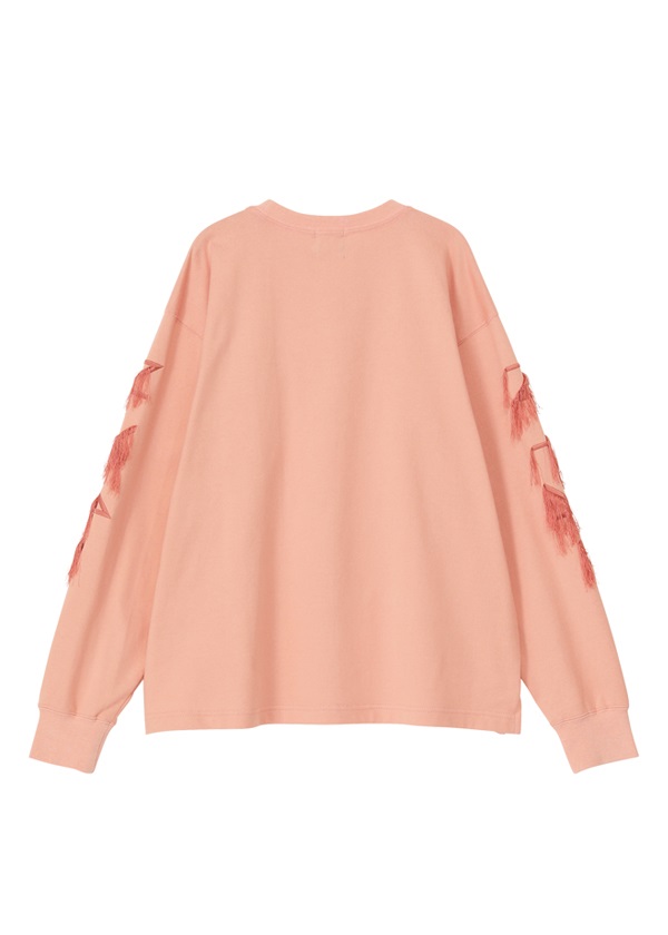 NYA- / (O) EMBROIDERY LOGO T / �����O�X���[�uT�V���c