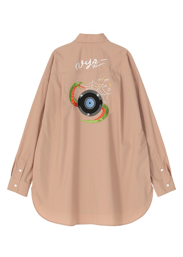NYA- / P SNAKE GROOVE SHIRT / �����O�X���[�u�V���c