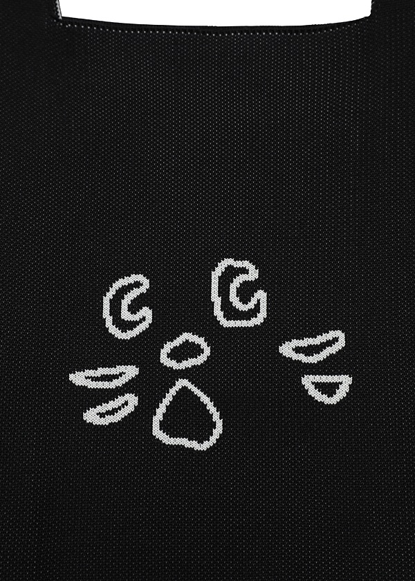 NYA- / PO ONE HANDLE KNIT BAG / �j�b�g�o�b�O