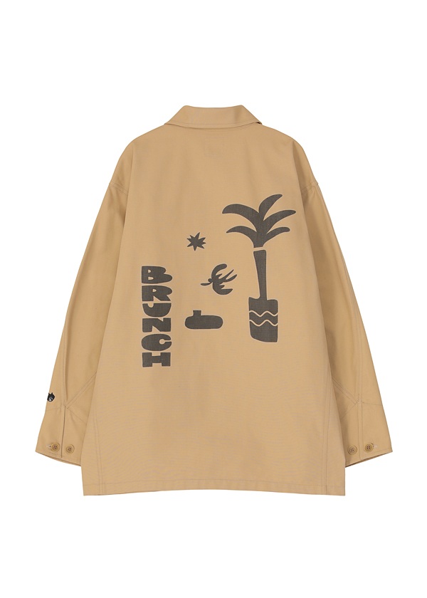 NYA- / BRUNCH COVERALL / �J�o�[�I�[��