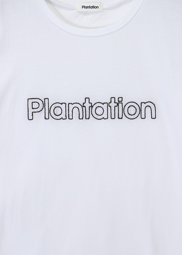 Plantation / S (B)ロゴステッチ-T / カットソー