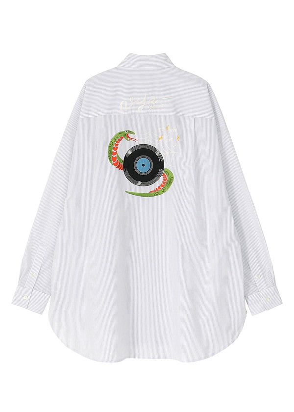 NYA- / PO SNAKE GROOVE SHIRT / �����O�X���[�u�V���c