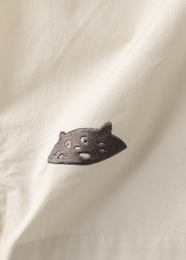 NYA- / BRUNCH SHIRT / �n�[�t�X���[�u�V���c