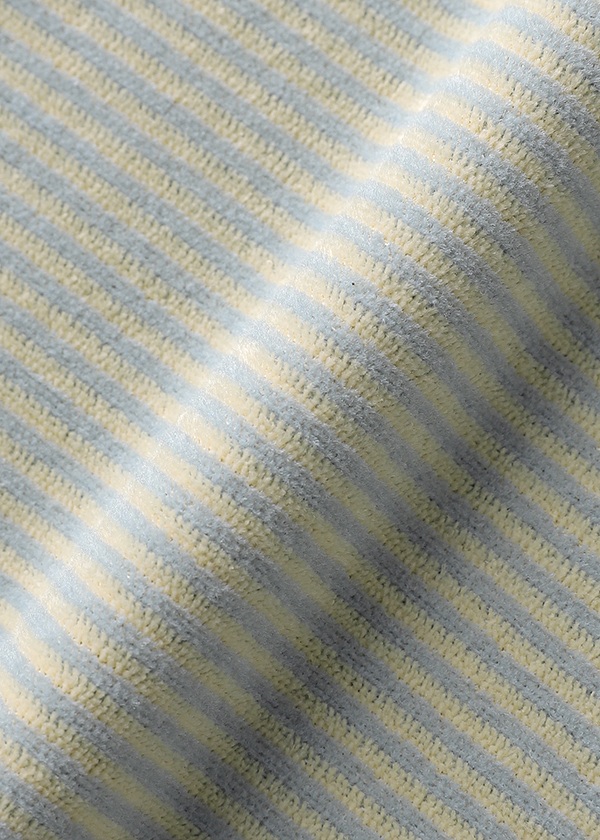 NYA- / VELOUR STRIPED T / T�V���c