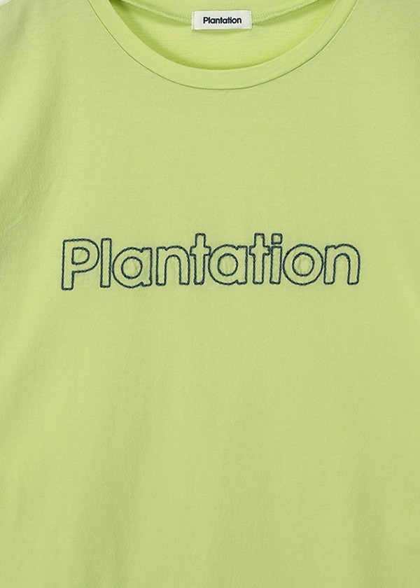 Plantation / (B)ロゴステッチ-T / カットソー