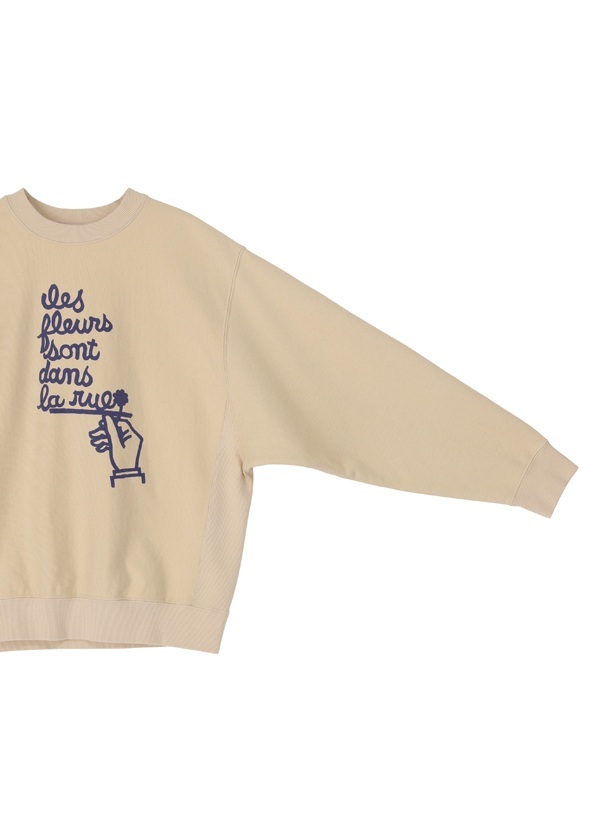 ZUCCa / S HUIT PETALES SWEATSHIRT / �X�E�F�b�g