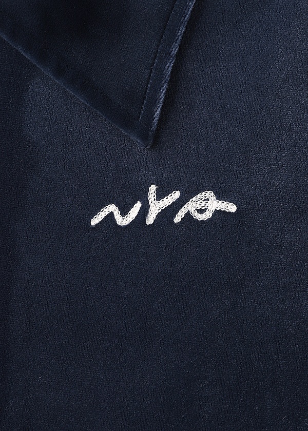 NYA- / ORNAMENT VELOUR BLOUSON / �u���]��