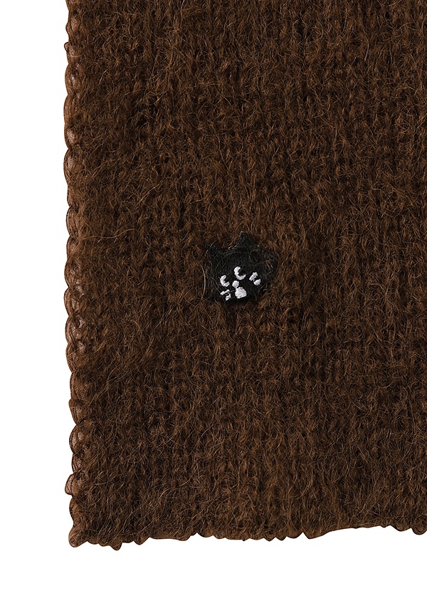 <��s�\��> NYA- / COLOR BLOCK KNIT / �j�b�g�v���I�[�o�[