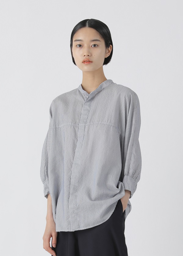 ZUCCa / コットンキュプラストライプ / シャツ(M multi(32)): ZUCCa| A 