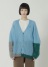 <��s�\��> NYA- / COLOR BLOCK KNIT / �j�b�g�J�[�f�B�K��