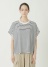 ZUCCa / S DRAPE STRIPE JERSEY / �J�b�g�\�[
