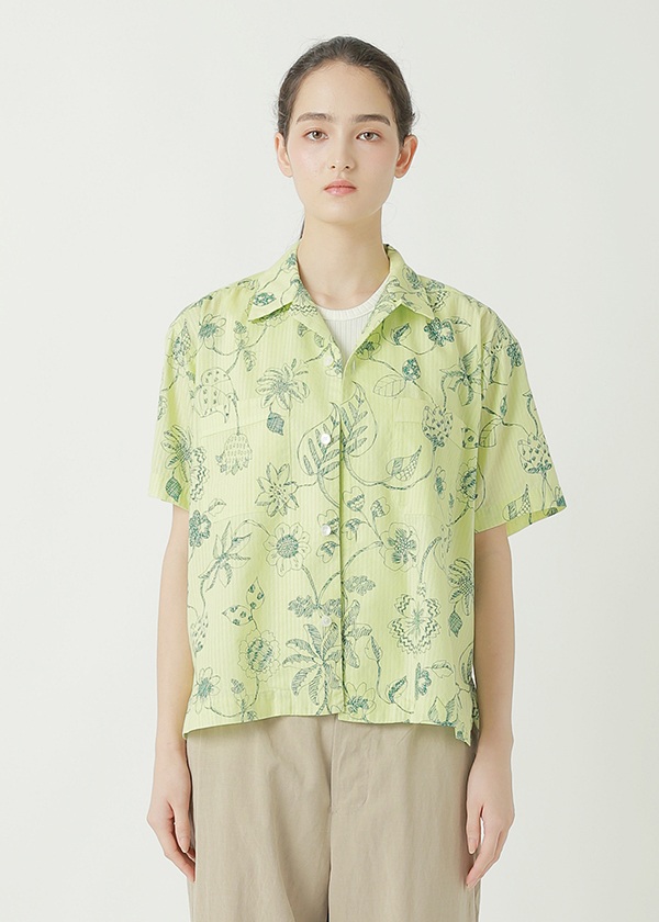 ZUCCa / S DRAWING FLOWER PRINT / �V���c