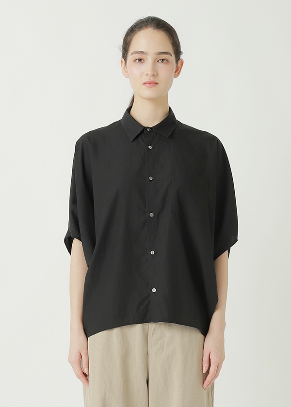 ZUCCa / DRAPE BROAD CLOTH SHIRT / �V���c